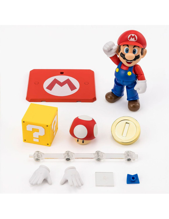 Bandai - Super Mario - figurine S.H. Figuarts Mario