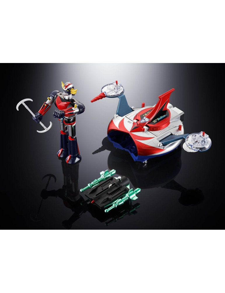 Bandai - UFO Robo Grendizer - figurine Chogokin Deluxe Grendizer & UFO Spazer