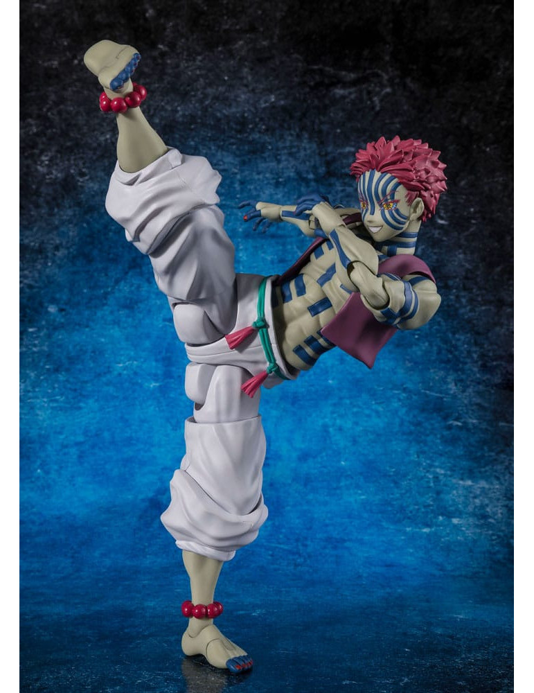 Bandai - Demon Slayer: Kimetsu no Yaiba - figurine S.H. Figuarts Akaza