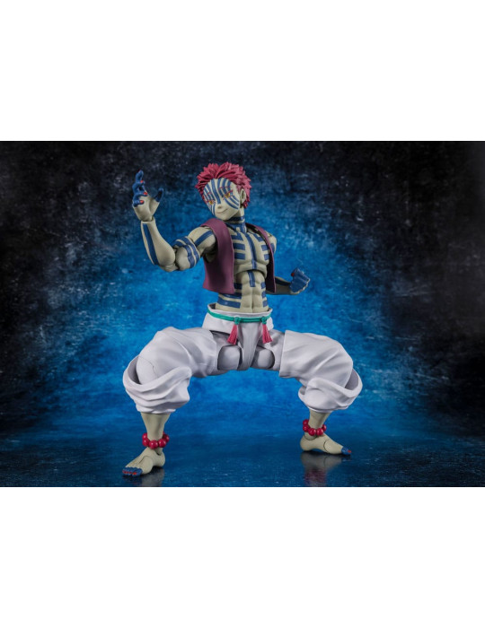 Bandai - Demon Slayer: Kimetsu no Yaiba - figurine S.H. Figuarts Akaza