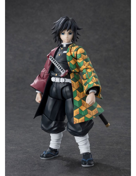 Bandai - Demon Slayer: Kimetsu no Yaiba - figurine S.H. Figuarts Giyu Tomioka