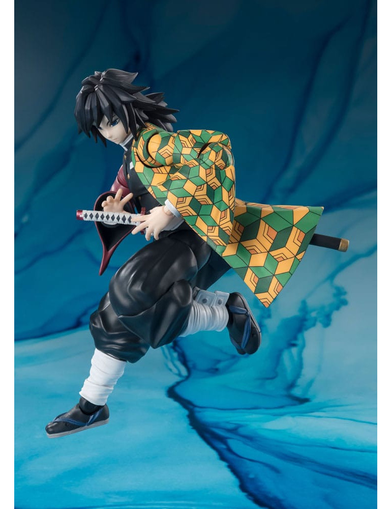 Bandai - Demon Slayer: Kimetsu no Yaiba - figurine S.H. Figuarts Giyu Tomioka