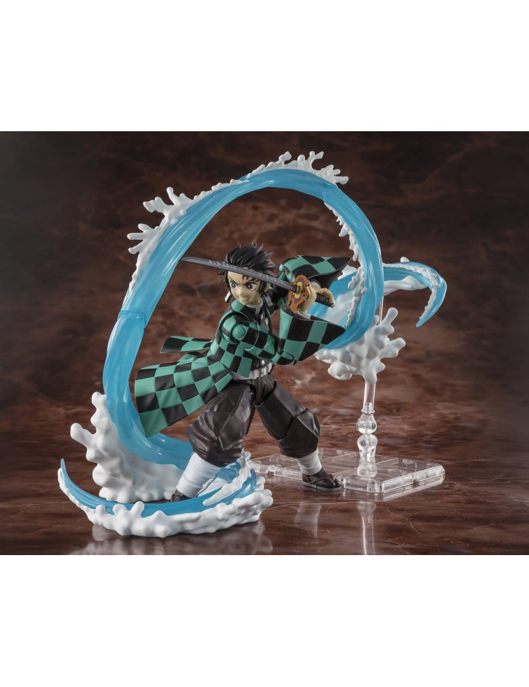 Bandai - Demon Slayer: Kimetsu no Yaiba - S.H. Figuarts Tanjiro Kamado & Giyu Tomioka Water Breathing Option Parts Set