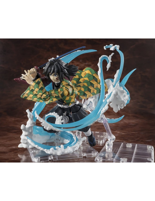 Bandai - Demon Slayer: Kimetsu no Yaiba - S.H. Figuarts Tanjiro Kamado & Giyu Tomioka Water Breathing Option Parts Set