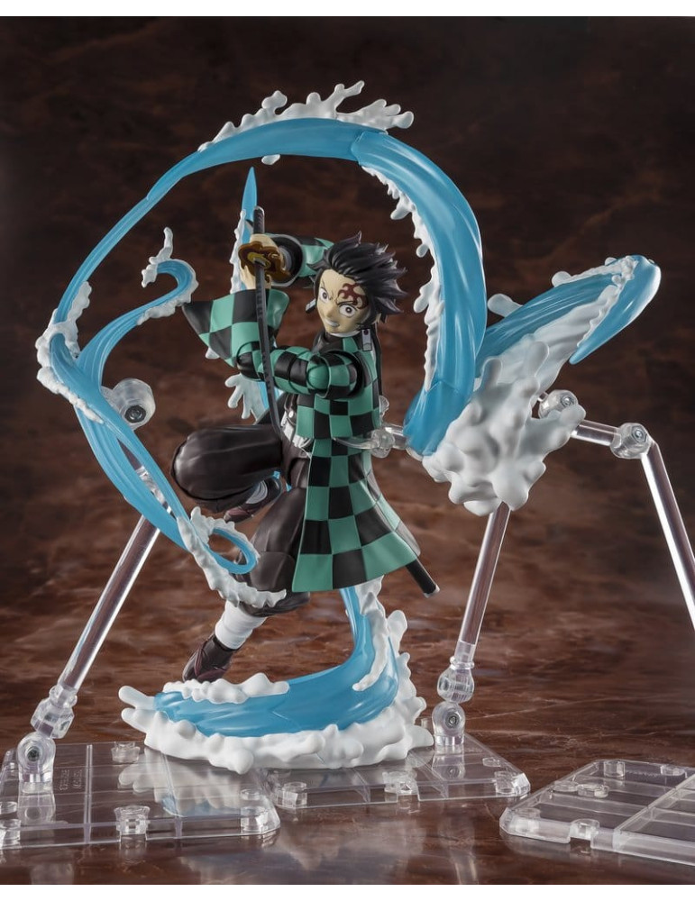 Bandai - Demon Slayer: Kimetsu no Yaiba - S.H. Figuarts Tanjiro Kamado & Giyu Tomioka Water Breathing Option Parts Set