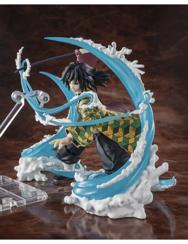 Bandai - Demon Slayer: Kimetsu no Yaiba - S.H. Figuarts Tanjiro Kamado & Giyu Tomioka Water Breathing Option Parts Set