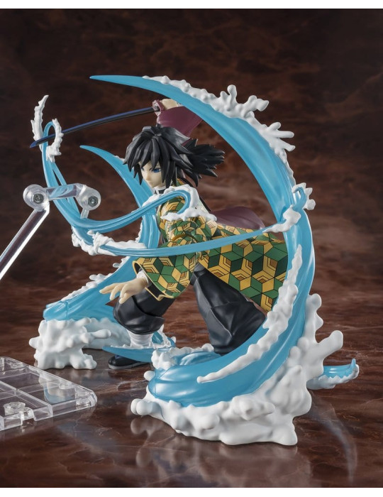 Bandai - Demon Slayer: Kimetsu no Yaiba - S.H. Figuarts Tanjiro Kamado & Giyu Tomioka Water Breathing Option Parts Set
