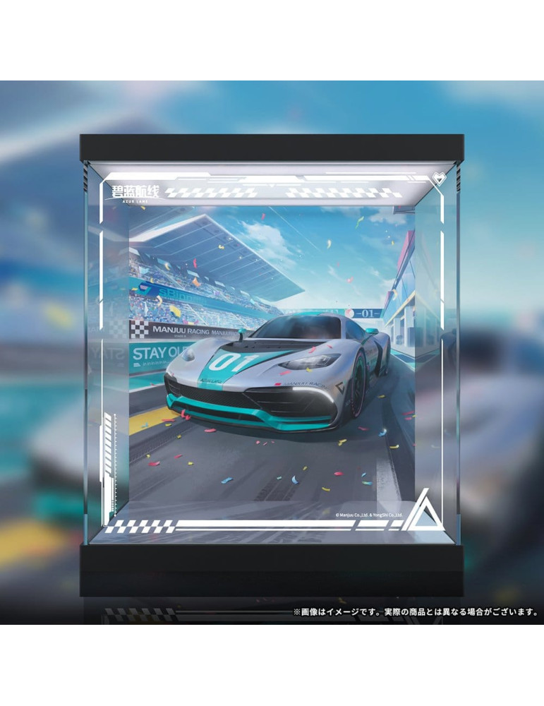 Apex - Azur Lane - Acrylic LED Display Case for Shinano Moonlit Chrome Ver. 30 x 34 cm