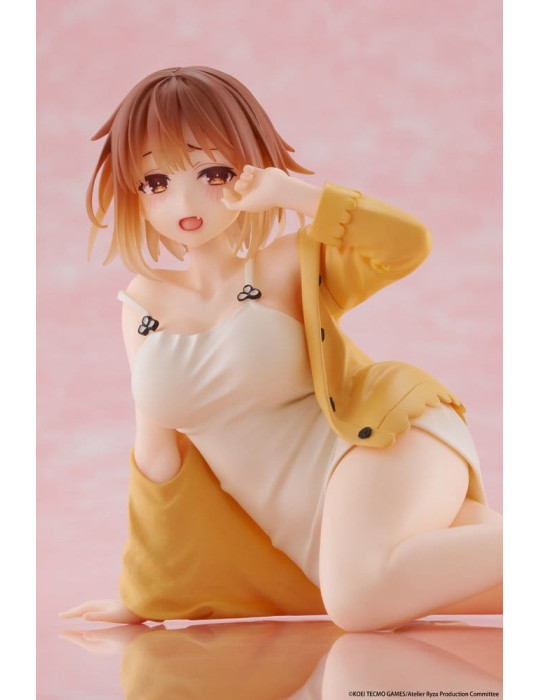 Atelier Ryza: Ever Darkness & the Secret Hideout Desktop Cute PVC Figure Ryza (Nightwear Ver.) Reissue 13 cm Taito