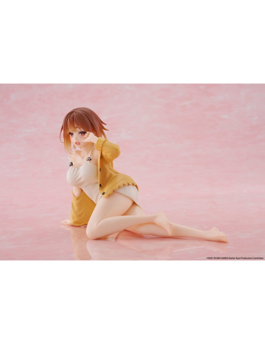 Atelier Ryza: Ever Darkness & the Secret Hideout Desktop Cute PVC Figure Ryza (Nightwear Ver.) Reissue 13 cm Taito