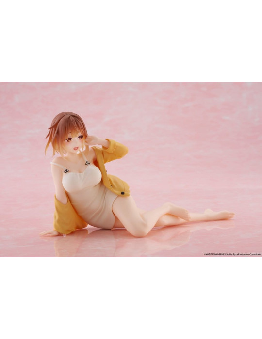 Atelier Ryza: Ever Darkness & the Secret Hideout Desktop Cute PVC Figure Ryza (Nightwear Ver.) Reissue 13 cm Taito