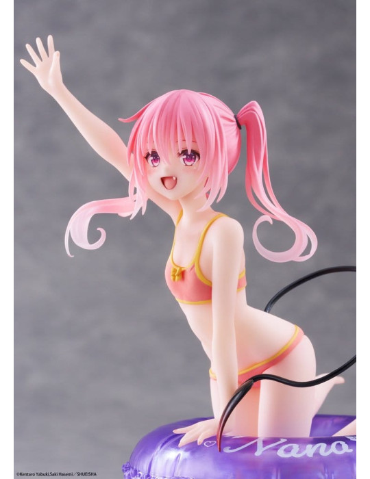 To Love-Ru Darkness Aqua Float Girls PVC Figure Nana 10 cm Taito