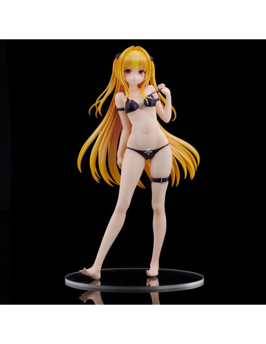 To Love Ru Darkness figurine PVC 1/4 Swimsuit Series Golden Darkness 39 cm Union Creative