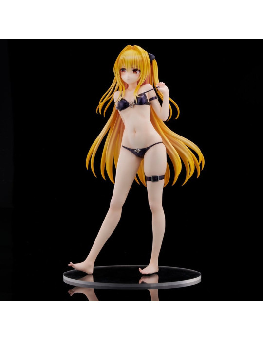 To Love Ru Darkness figurine PVC 1/4 Swimsuit Series Golden Darkness 39 cm Union Creative