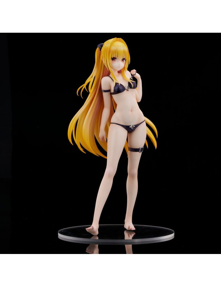 To Love Ru Darkness figurine PVC 1/4 Swimsuit Series Golden Darkness 39 cm Union Creative
