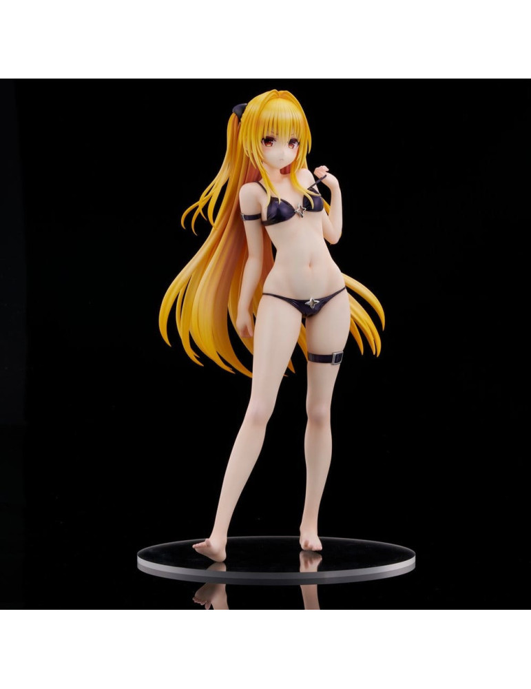 To Love Ru Darkness figurine PVC 1/4 Swimsuit Series Golden Darkness 39 cm Union Creative