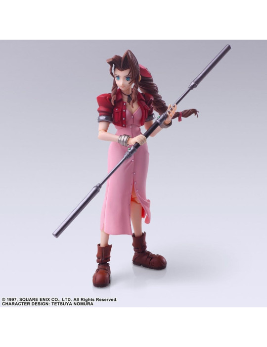 Final Fantasy VII Bring Arts Action Figure Aerith Gainsborough Digital Plus Edition 14 cm Square-Enix