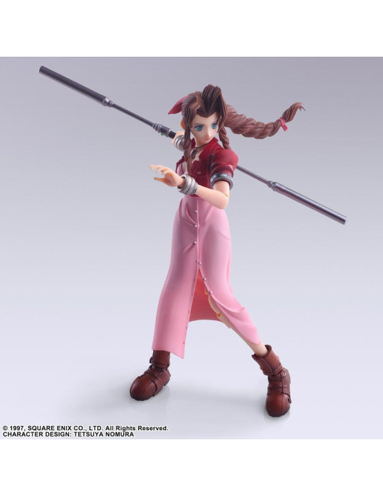 Final Fantasy VII figurine Bring Arts Aerith Gainsborough Digital Plus Edition 14 cm Square-Enix