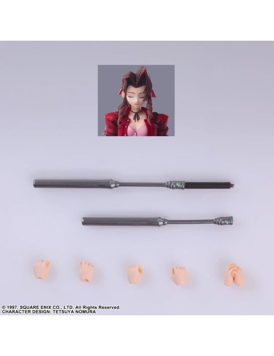 Final Fantasy VII Bring Arts Action Figure Aerith Gainsborough Digital Plus Edition 14 cm Square-Enix