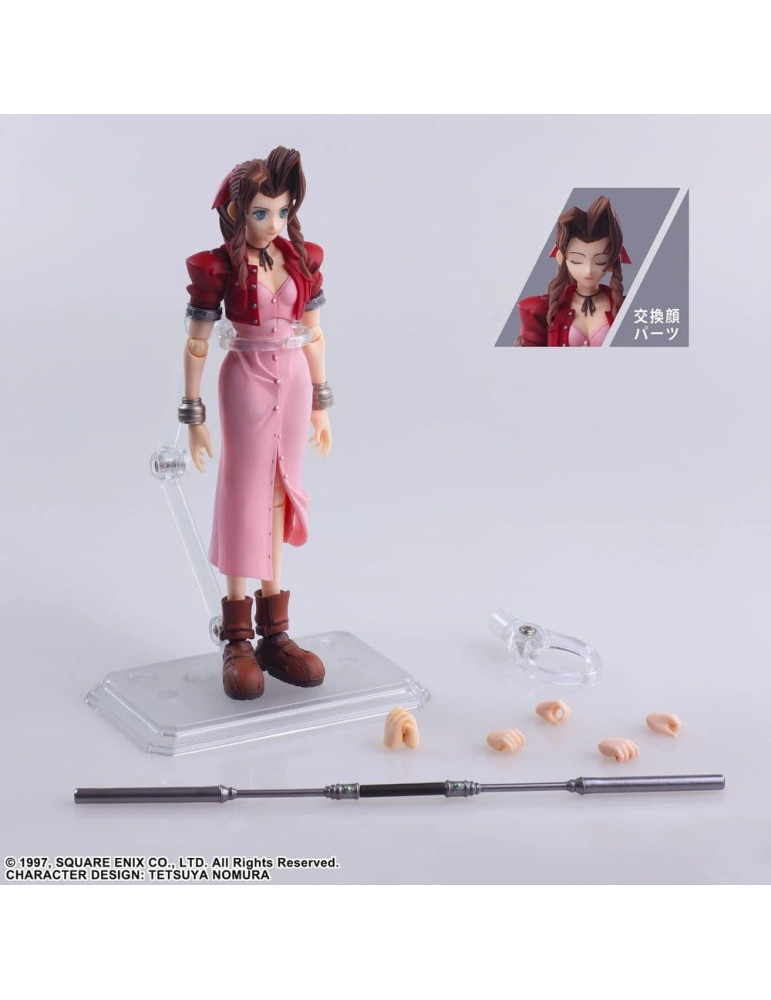 Final Fantasy VII figurine Bring Arts Aerith Gainsborough Digital Plus Edition 14 cm Square-Enix