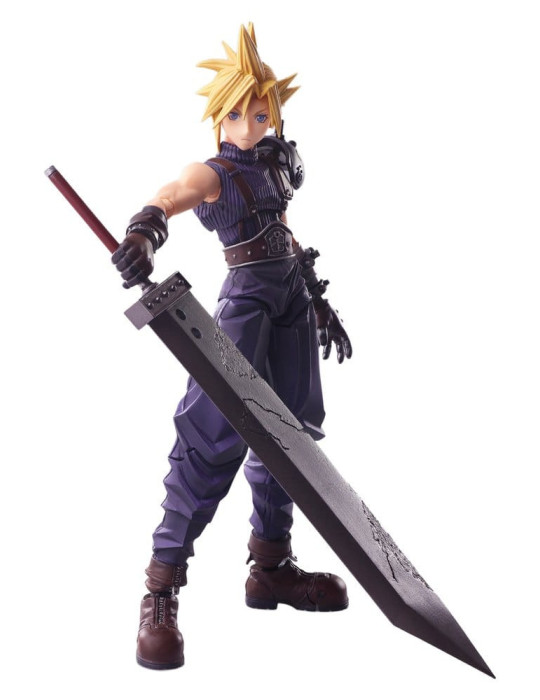 Final Fantasy VII figurine Bring Arts Cloud Strife Digital Plus Edition 15 cm Square-Enix