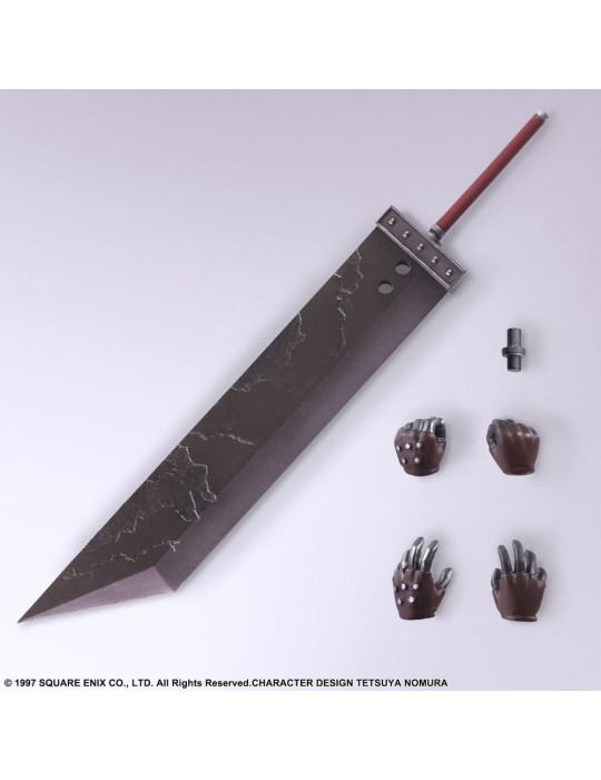 Final Fantasy VII Bring Arts Action Figure Cloud Strife Digital Plus Edition 15 cm Square-Enix
