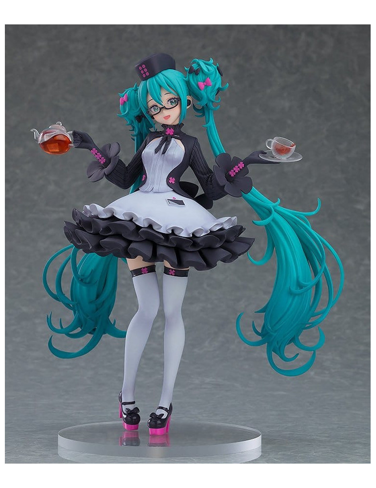 Character Vocal Series 01: Hatsune Miku Pop Up Parade Hatsune Miku: Glasses x Café Ver. 18 cm Good Smile Company