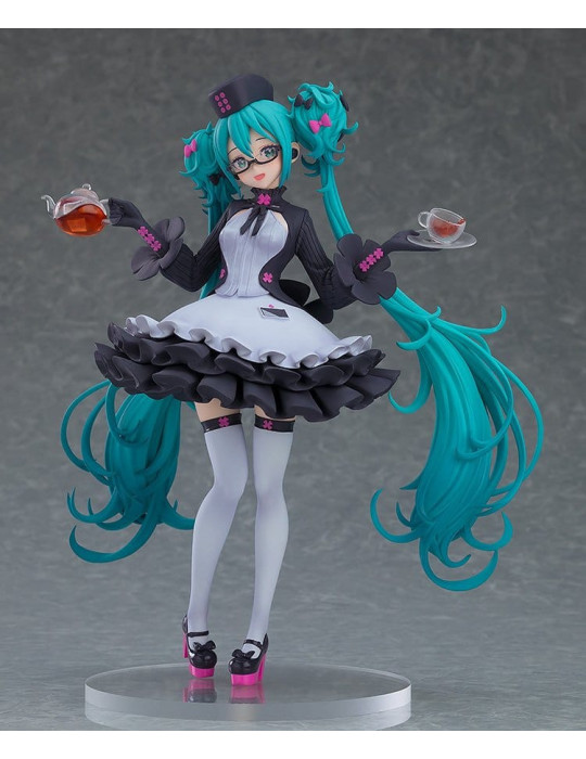 Character Vocal Series 01: Hatsune Miku Pop Up Parade Hatsune Miku: Glasses x Café Ver. 18 cm Good Smile Company