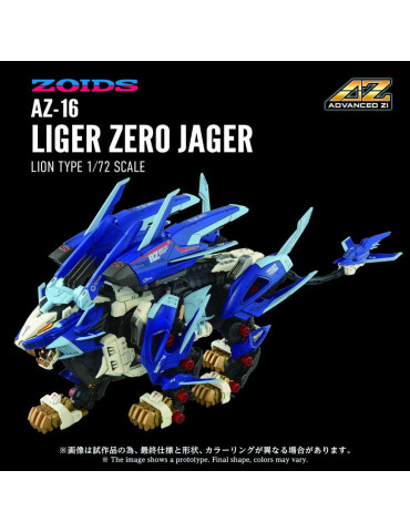 Zoids Plastic Model Kit 1/72 AZ-16 Liger Zero Jager 42 cm Takara Tomy