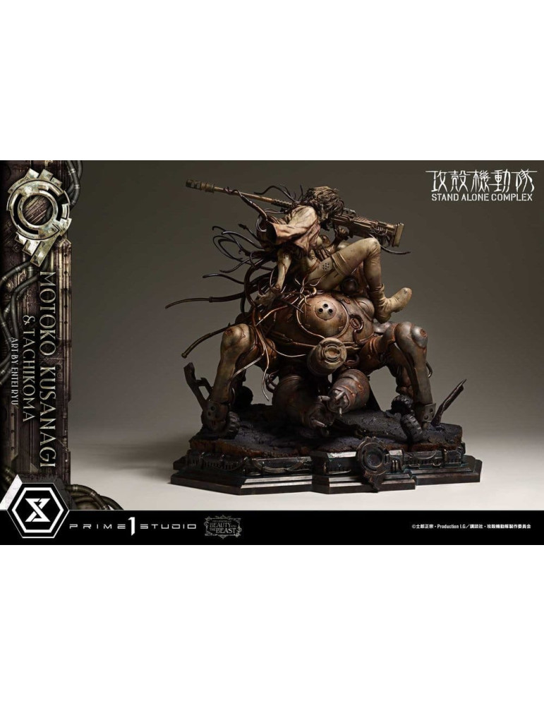 Ghost in the Shell Statue 1/4 Motoko Kusanagi & Tachikoma Art by Entei Ryu Bonus Version 53 cm Prime 1 Studio