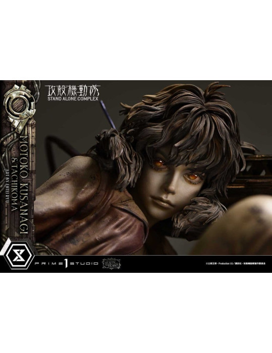 Ghost in the Shell Statue 1/4 Motoko Kusanagi & Tachikoma Art by Entei Ryu Bonus Version 53 cm Prime 1 Studio