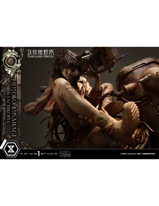 Ghost in the Shell Statue 1/4 Motoko Kusanagi & Tachikoma Art by Entei Ryu Bonus Version 53 cm Prime 1 Studio