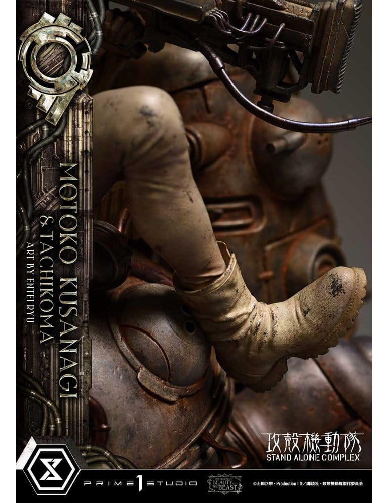 Ghost in the Shell Statue 1/4 Motoko Kusanagi & Tachikoma Art by Entei Ryu Bonus Version 53 cm Prime 1 Studio