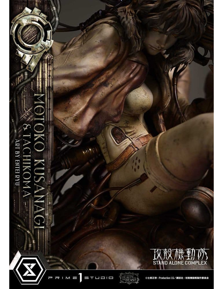 Ghost in the Shell Statue 1/4 Motoko Kusanagi & Tachikoma Art by Entei Ryu 53 cm Prime 1 Studio