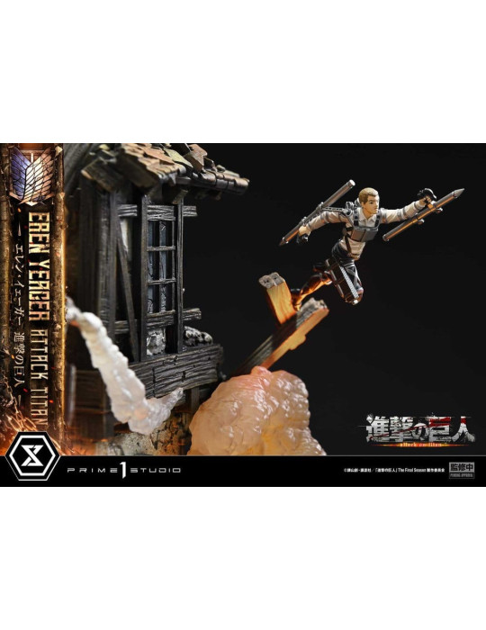 Attack on Titan Ultimate Diorama Masterline Statue Eren Yeager Attack Titan 81 cm Prime 1 Studio