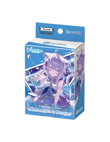 Hololive Official Card Game Start Deck Blue Nekomata Okayu (EN)