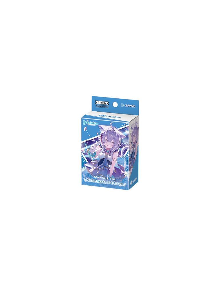 Hololive Official Card Game Start Deck Blue Nekomata Okayu (EN)