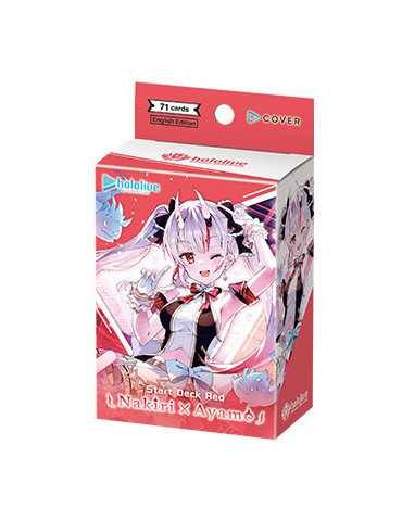 Hololive Official Card Game Start Deck Red Nakiri Ayame (EN)