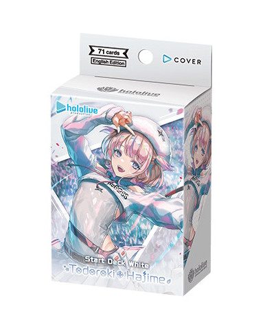 Hololive Official Card Game Start Deck White : Todoroki Hajime (EN)
