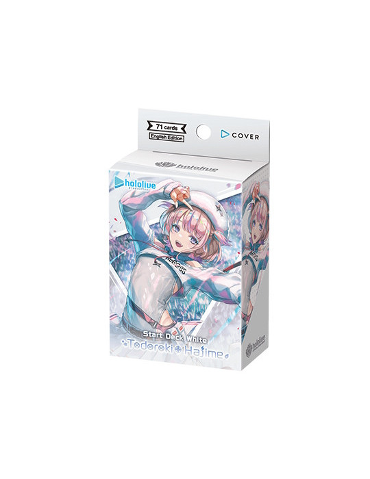 Hololive Official Card Game Start Deck White : Todoroki Hajime (EN)