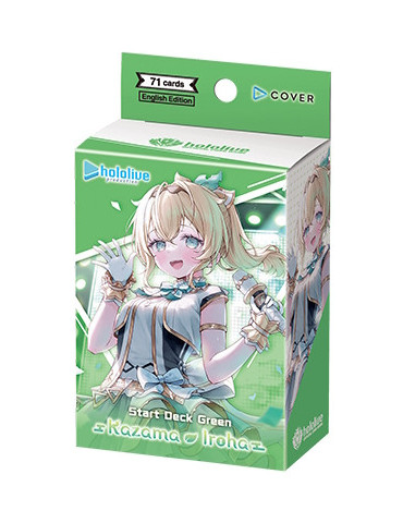 Hololive Official Card Game Start Deck Green : Kazama Iroha (EN)