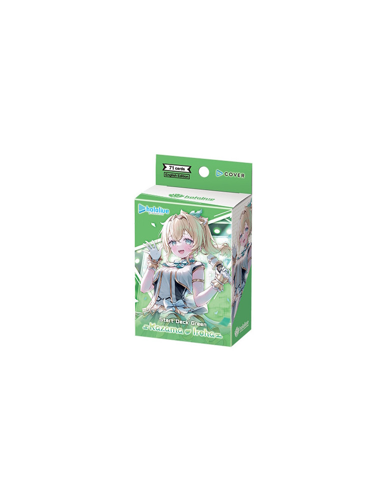 Hololive Official Card Game Start Deck Green : Kazama Iroha (EN)