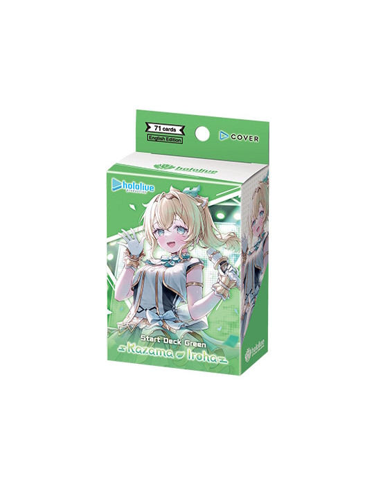 Hololive Official Card Game Start Deck Green : Kazama Iroha (EN)