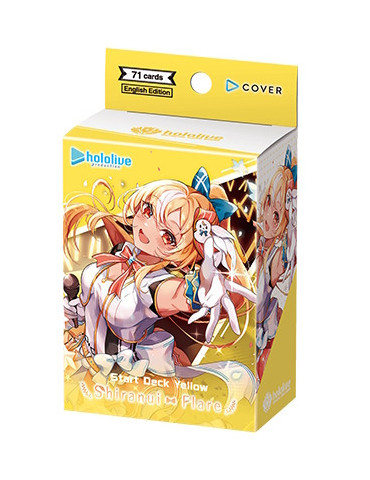 Hololive Official Card Game Start Deck Yellow : Shiranui Flare (EN)