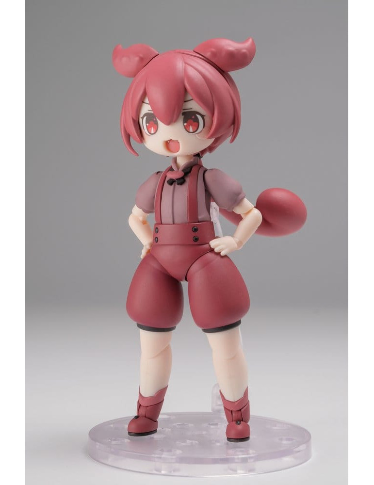 Tohoku Zunko/Zundamon Project Plafia Plastic Model Kit Ankomon (re-run) 10 cm Plum