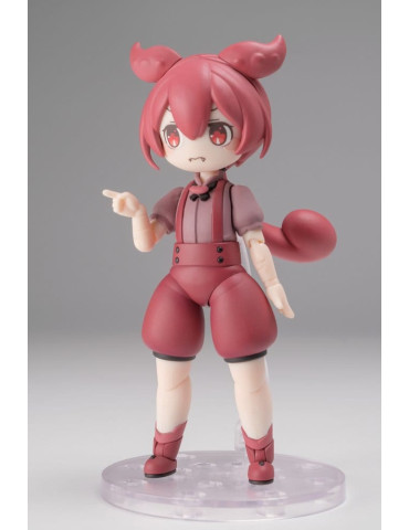 Tohoku Zunko/Zundamon Project Plafia Plastic Model Kit Ankomon (re-run) 10 cm Plum 2