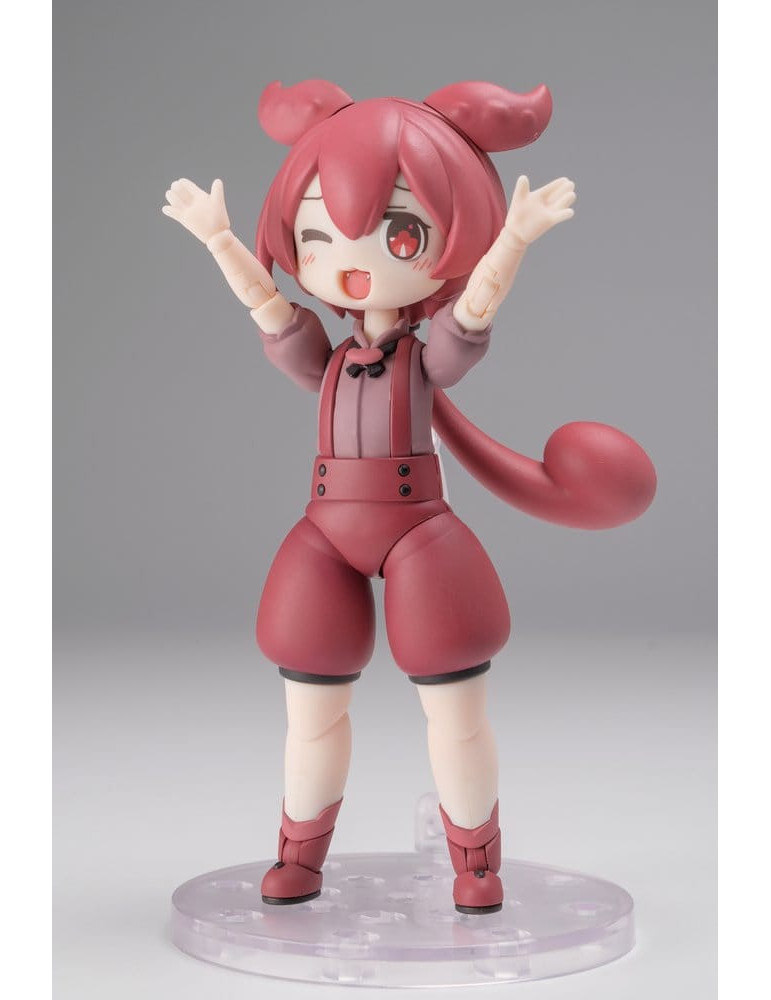 Tohoku Zunko/Zundamon Project Plafia Plastic Model Kit Ankomon (re-run) 10 cm Plum