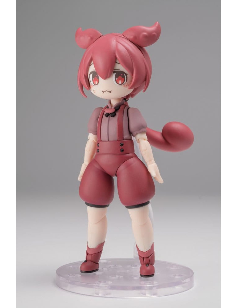 Tohoku Zunko/Zundamon Project Plafia Plastic Model Kit Ankomon (re-run) 10 cm Plum