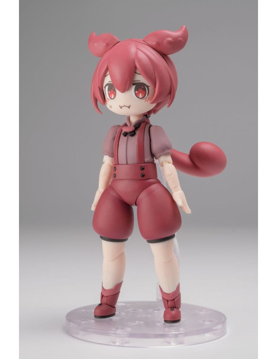 Tohoku Zunko/Zundamon Project Plafia Plastic Model Kit Ankomon (re-run) 10 cm Plum
