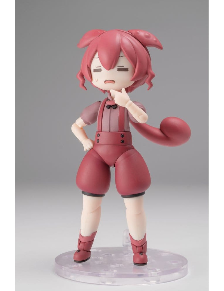 Tohoku Zunko/Zundamon Project Plafia Plastic Model Kit Ankomon (re-run) 10 cm Plum